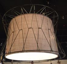 Drum Shade Chandeliers